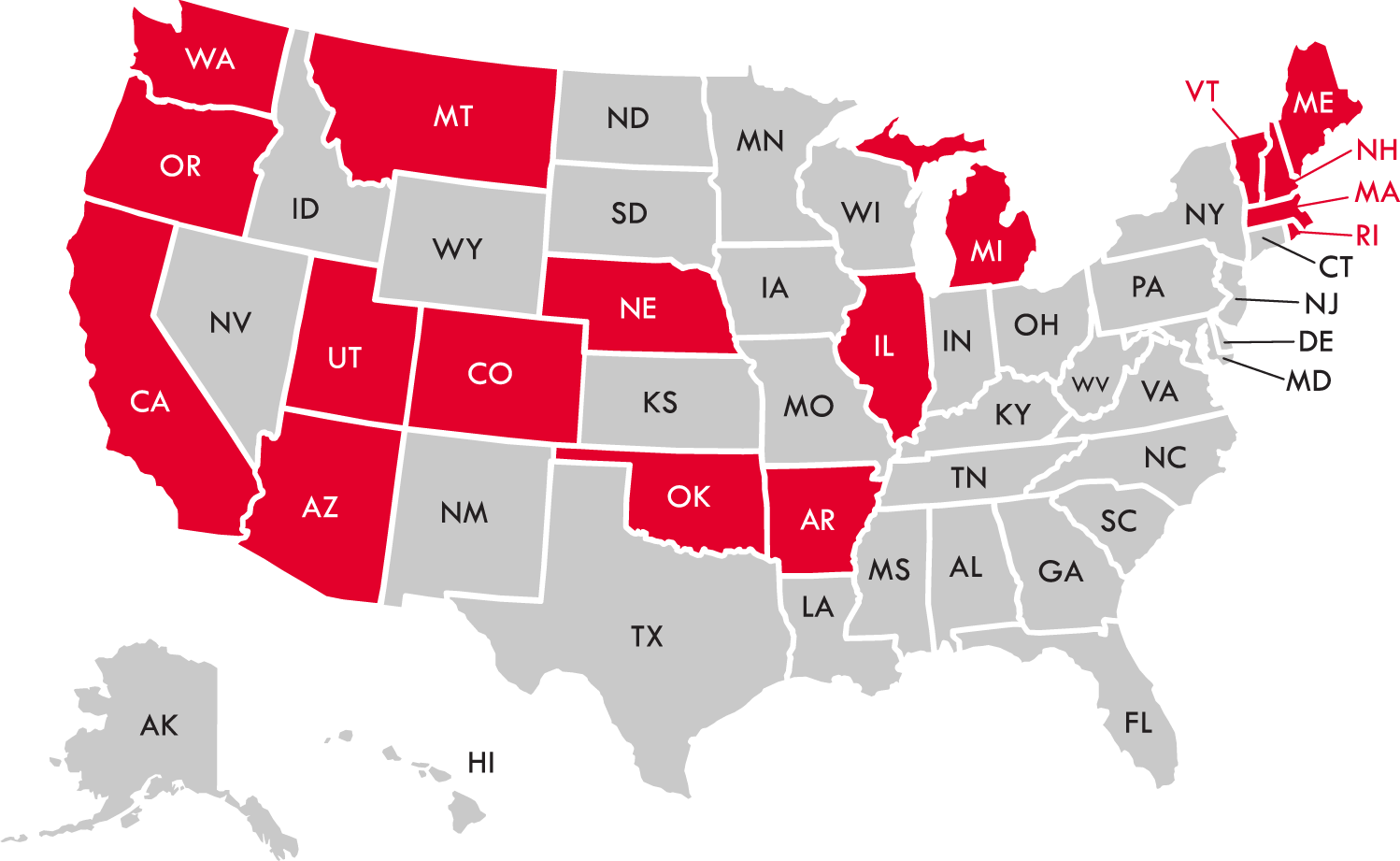 Medical Cannabis Reciprocity States that Accept OutofState Medical
